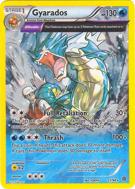 Gyarados - 21/98 (Cosmos Holo) (021/098)
